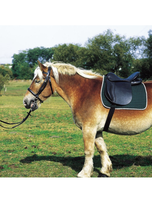 Selle de club cheval de trait Norton noire Selle de club cheval de trait Norton noire