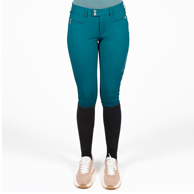 Pantalon Adèle kneep grip T/T Samshield bleu océan