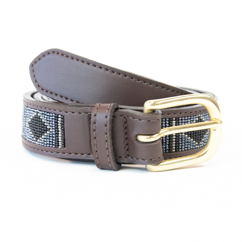 Ceinture Perles faites main Kentucky argent 1