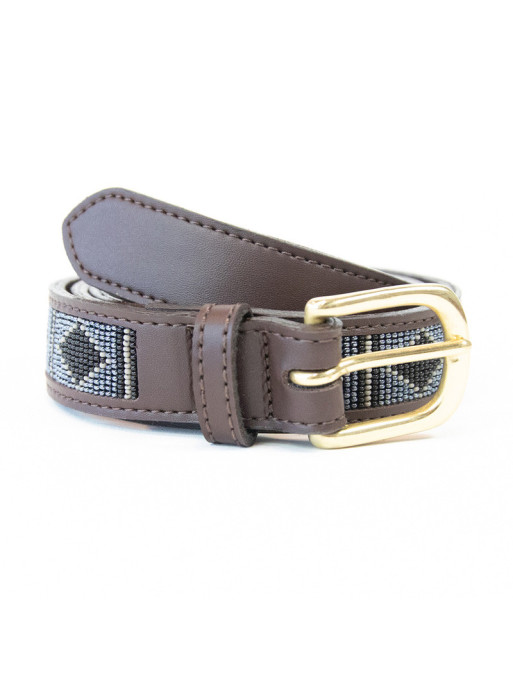 Ceinture Perles faites main Kentucky argent 1 Ceinture Perles faites main Kentucky argent 1