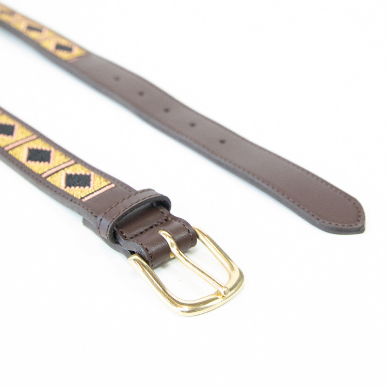 Ceinture Perles faites main Kentucky or 2