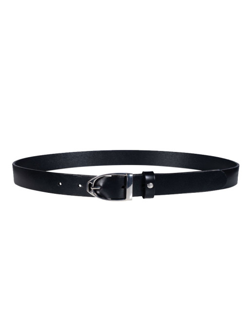 Ceinture Beth HKM noir argent