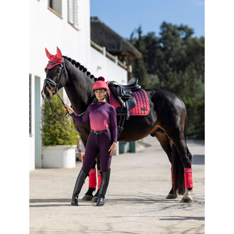 Tapis de selle Spectrum Square dressage LeMieux 4
