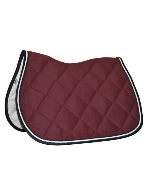 Tapis Palm Beach Privilège Équitation bordeaux blanc noir Tapis Palm Beach Privilège Équitation bordeaux blanc noir