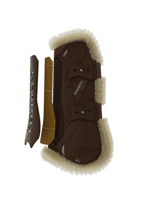 Guêtres Bamboo shield Elastic mouton vegan Kentucky marron Guêtres Bamboo shield Elastic mouton vegan Kentucky marron