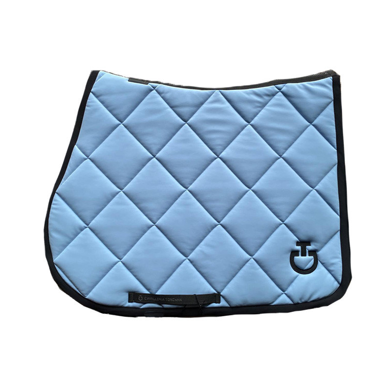 Tapis Quilted Diamond Jumping Cavalleria Toscana bleu de provence