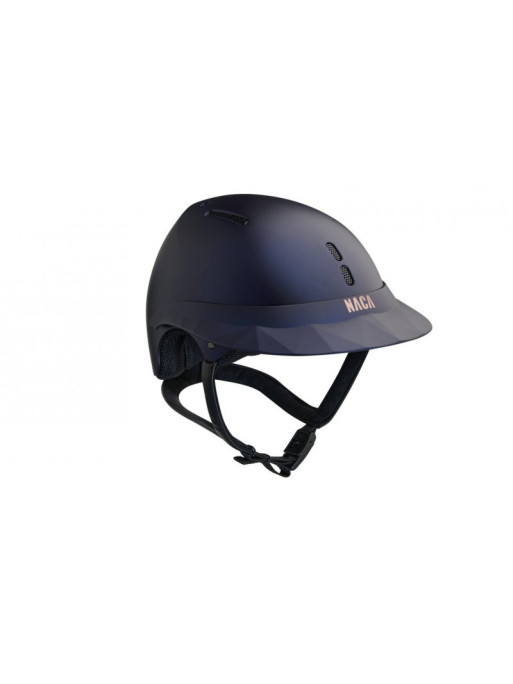 Casque Gravity S Mat Naca bleu rosegold Casque Gravity S Mat Naca bleu rosegold