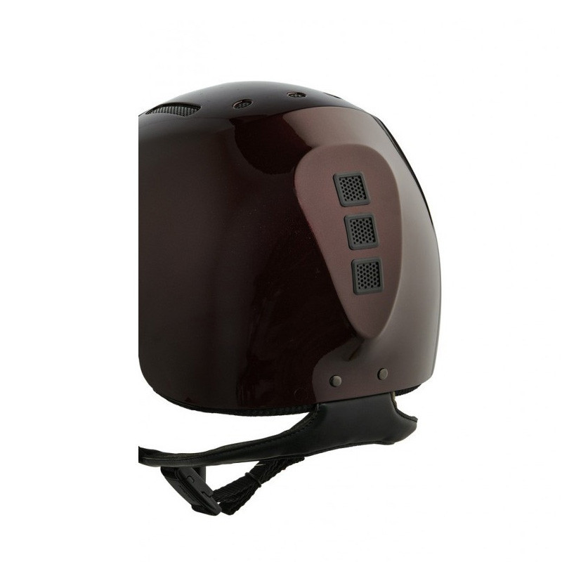 Casque Gravity S brillant Naca prune arriere
