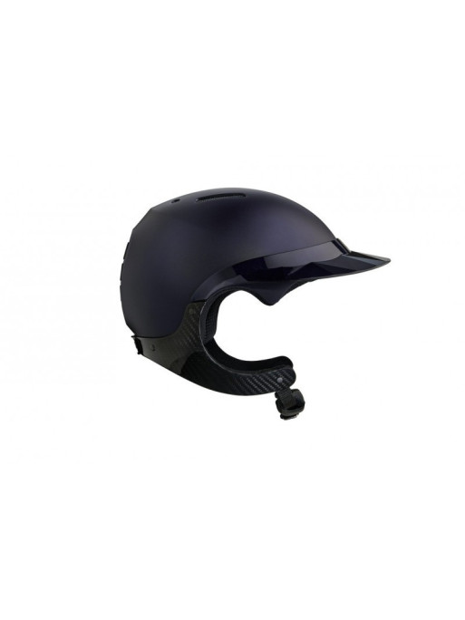 Casque Gravity XP mat Naca bleu visiere brillante