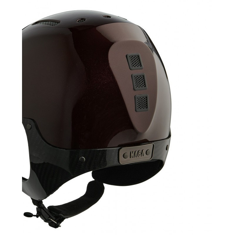 Casque Gravity XP brillant Naca prune arriere