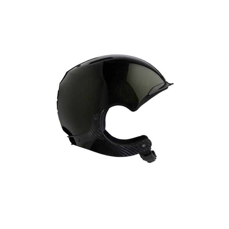 Casque Gravity XP brillant Naca vert sans visière profil