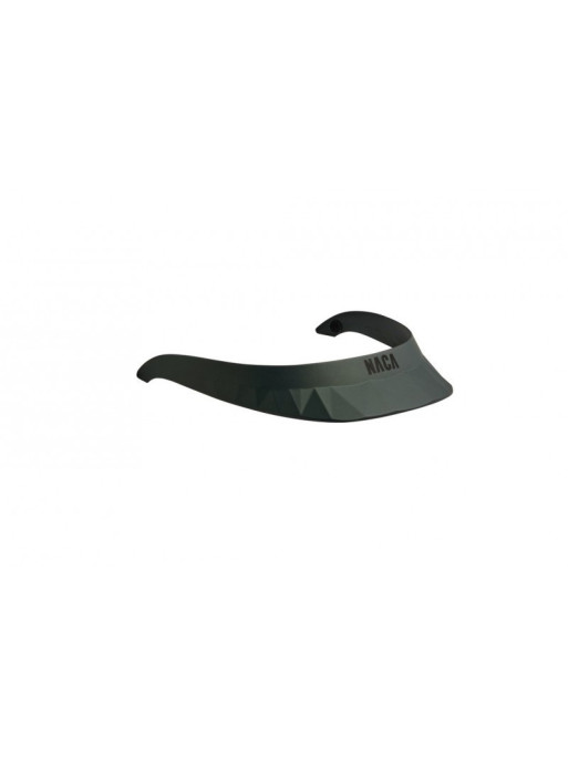 Visière mat pour casque Naca vert / noir