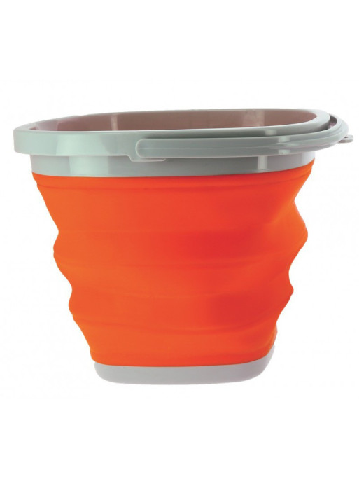 Seau pliant 10L Soft Fun Hippotonic vert néon orange néon