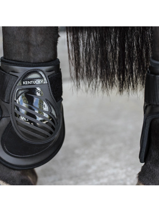 protège boulets deep fetlock Kentucky noir 1 protège boulets deep fetlock Kentucky noir 1