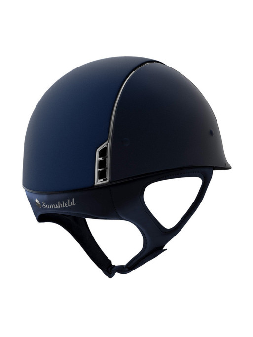 Casque Shadowrace matt liseré titanium Samshield