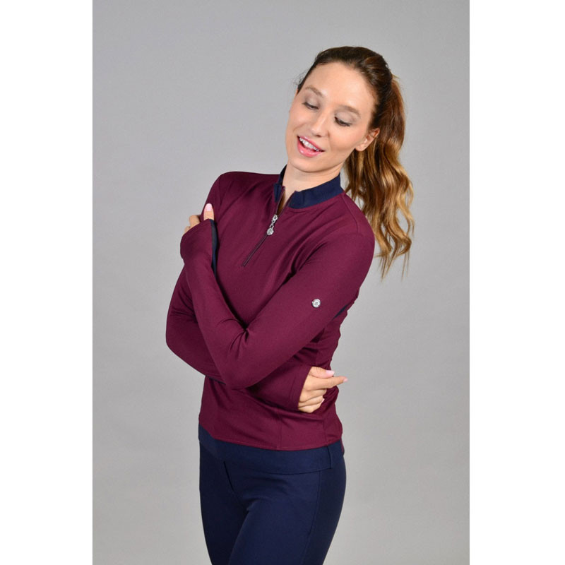 Polo technique Pepita femme Winter 22 Harcour