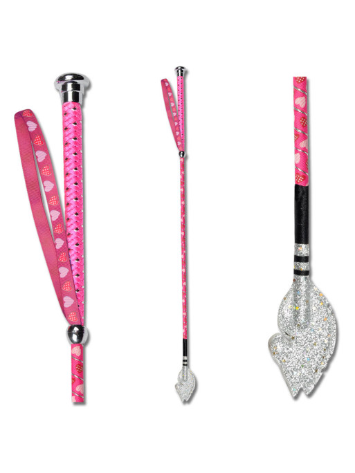 Cravache pour enfant avec claquette tête de cheval Waldhausen Cravache pour enfant avec claquette tête de cheval Waldhausen
