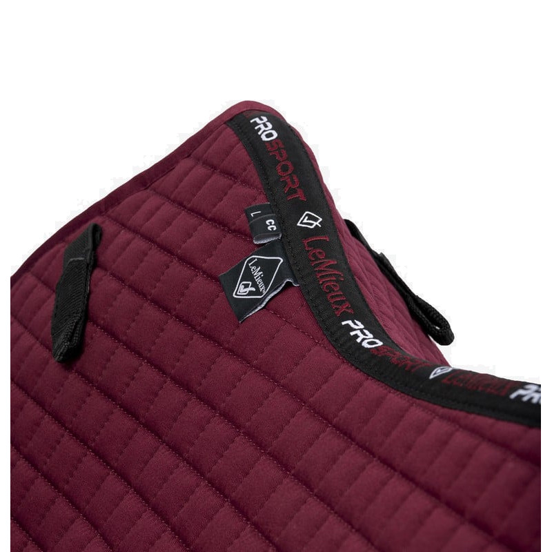 Tapis de selle Cotton Close Contact Square LeMieux
