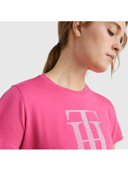 T-Shirt TH Rhinestone Tommy Hilfiger Equestrian T-Shirt TH Rhinestone Tommy Hilfiger Equestrian