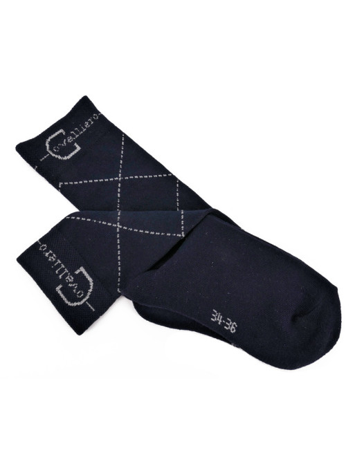 Chaussettes à carreaux Covalliero