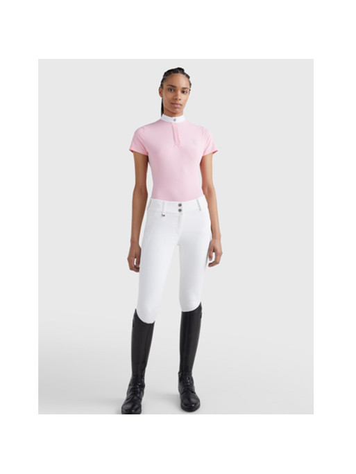 T-Shirt concours à manches courtes Rhinestone Performance Tommy Hilfiger Equestrian T-Shirt concours à manches courtes Rhinestone Performance Tommy Hilfiger Equestrian