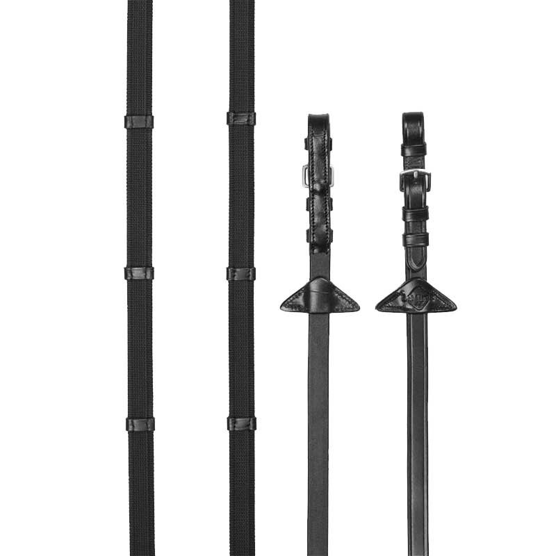 Rênes Rubber Grip LeMieux