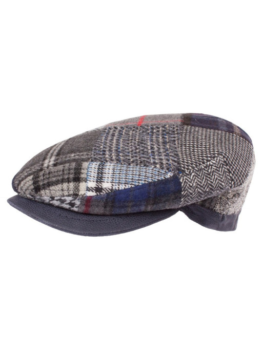 Casquette tweed patchwork Horka Casquette tweed patchwork Horka