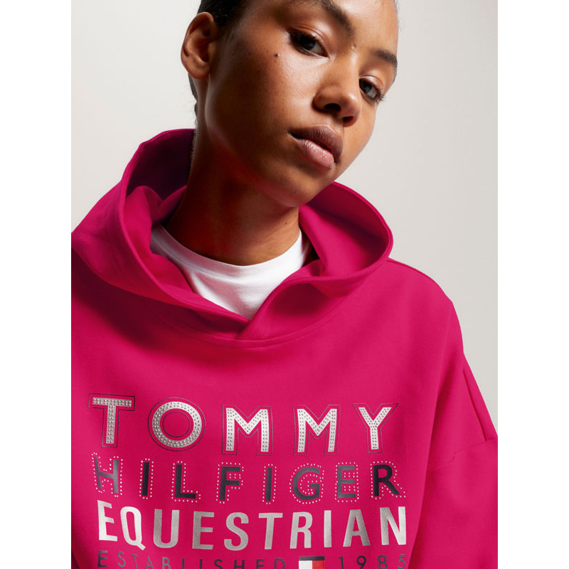 Sweatshirt Oversize Paris Tommy Hilfiger Equestrian