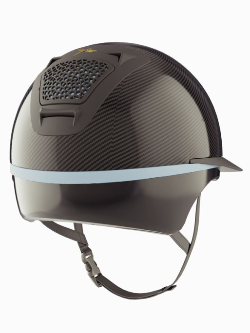 Casque Voronoï sans protection temporale black matte visière longue Freejump