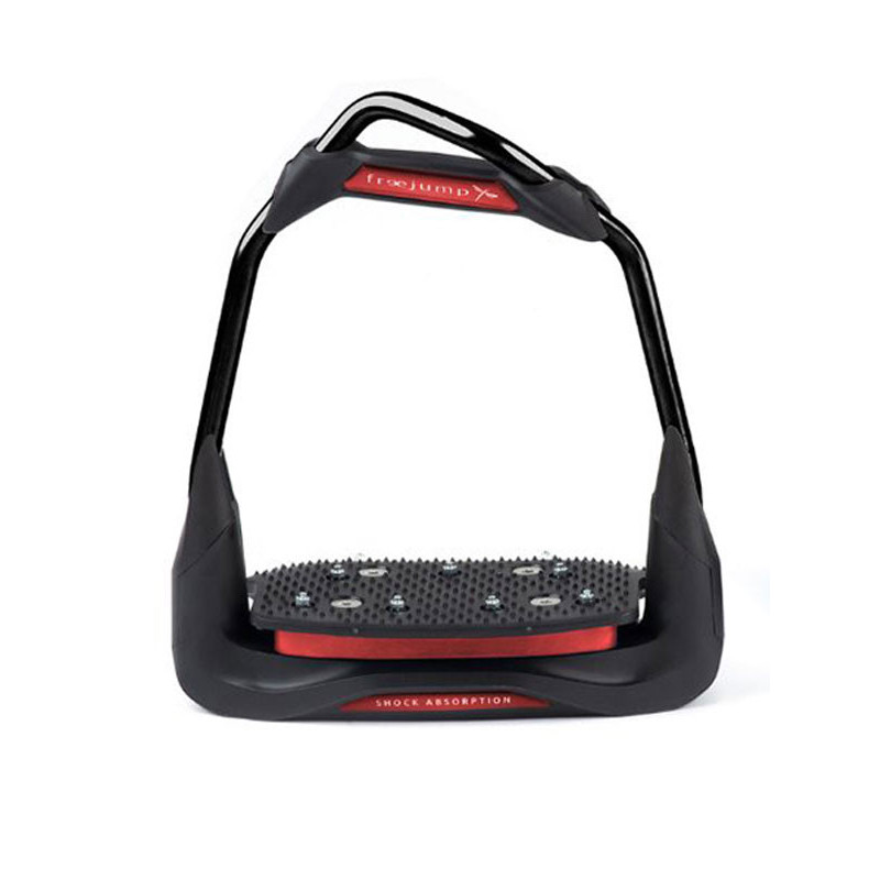 Etriers Air's Full Black oeillet orienté Freejump