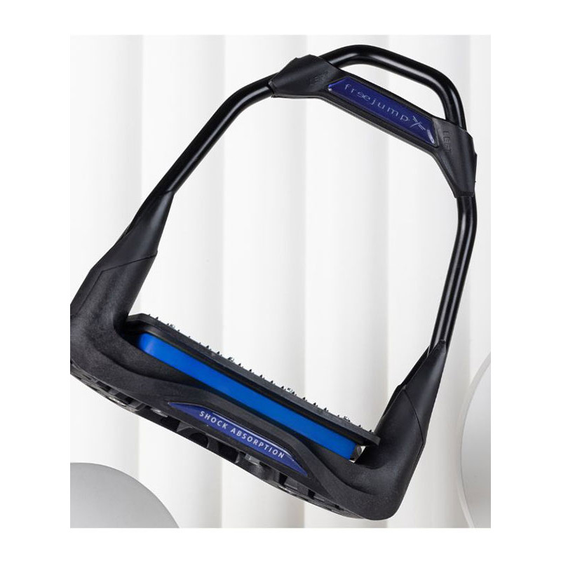 Etriers Air's Full Black oeillet orienté Freejump