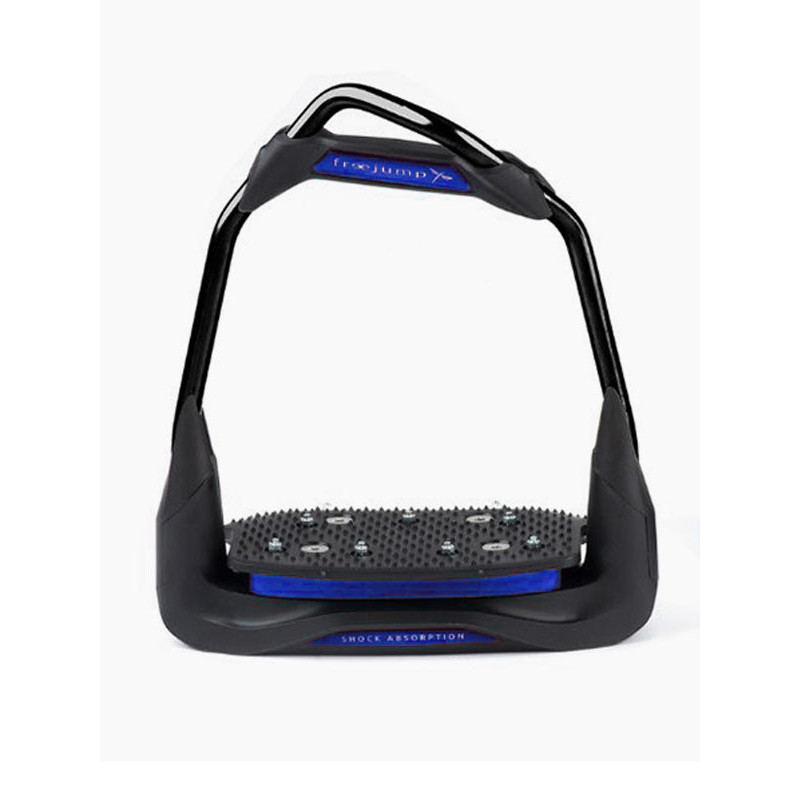 Etriers Air's Full Black oeillet orienté Freejump