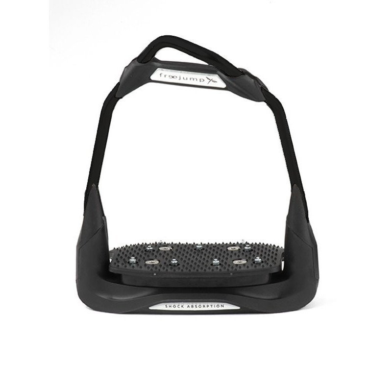 Etriers Air's Full Black oeillet orienté Freejump