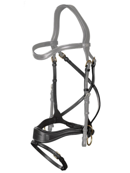 Muserolle D Motion + Cross Pull Strap Dy'on Muserolle D Motion + Cross Pull Strap Dy'on