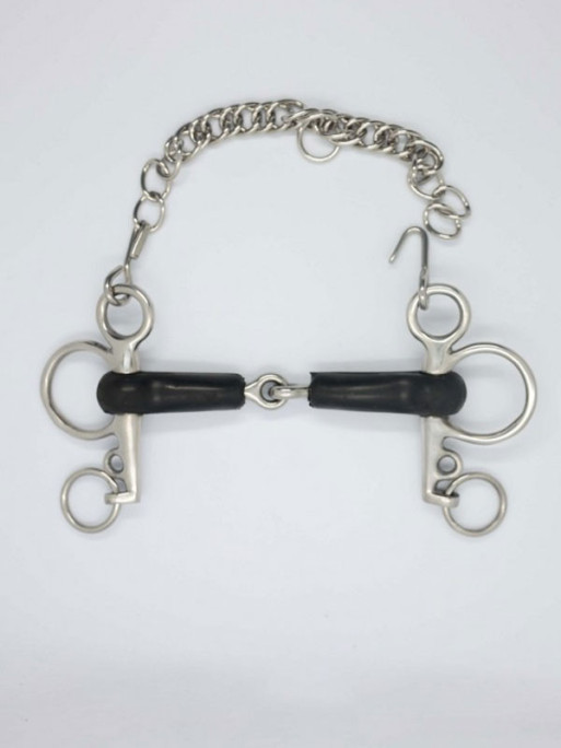 Mors Pelham caoutchouc Pro-Confort by Harcour