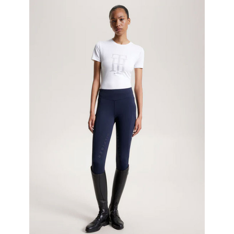 T-Shirt TH Rhinestone Tommy Hilfiger Equestrian