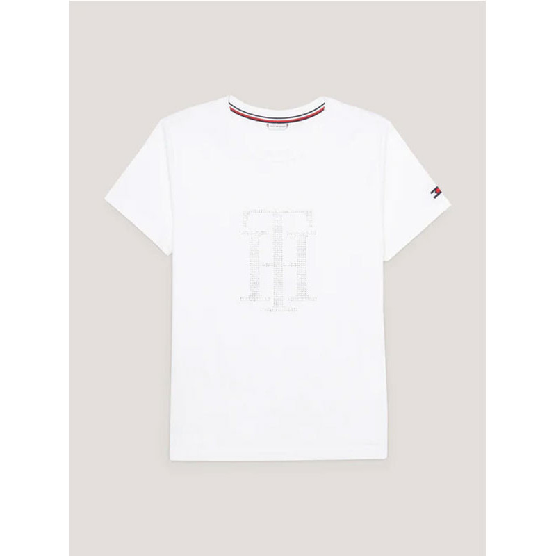 T-Shirt TH Rhinestone Tommy Hilfiger Equestrian