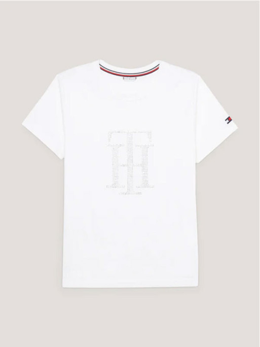 T-Shirt TH Rhinestone Tommy Hilfiger Equestrian